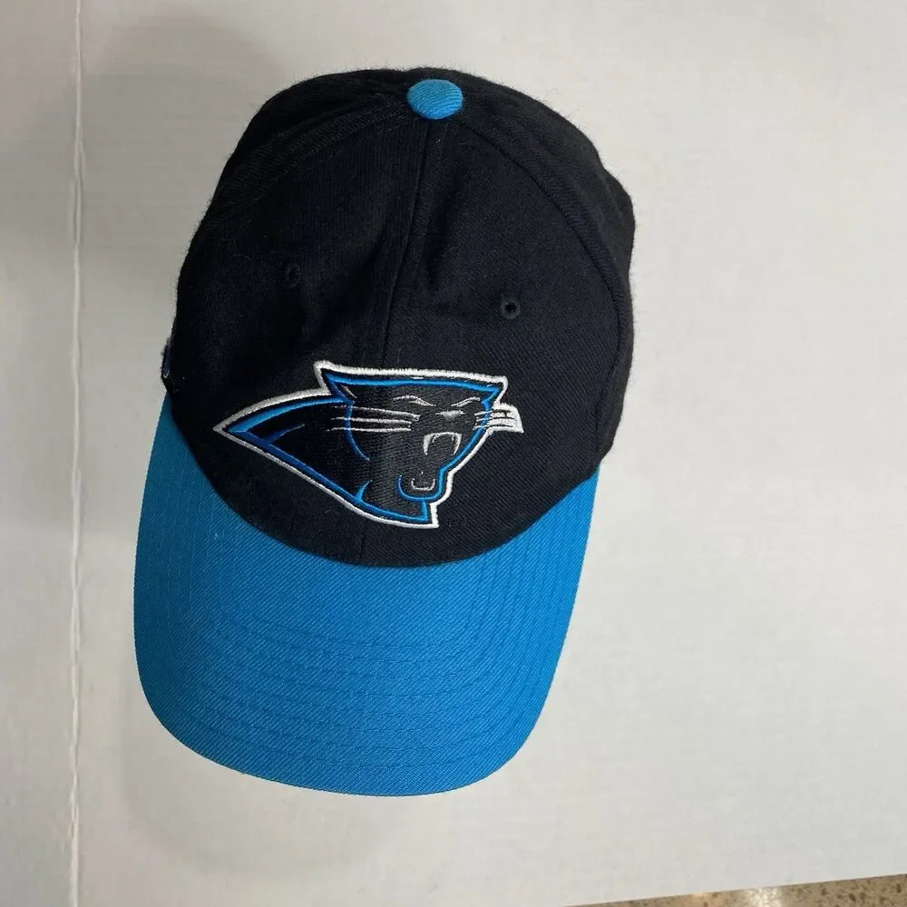 Vintage 90s Team NFL Carolina Panthers Spell out SnapBack OSFM Hat
